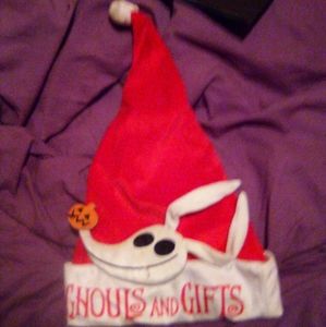 Nightmare before Christmas zero Santa hat